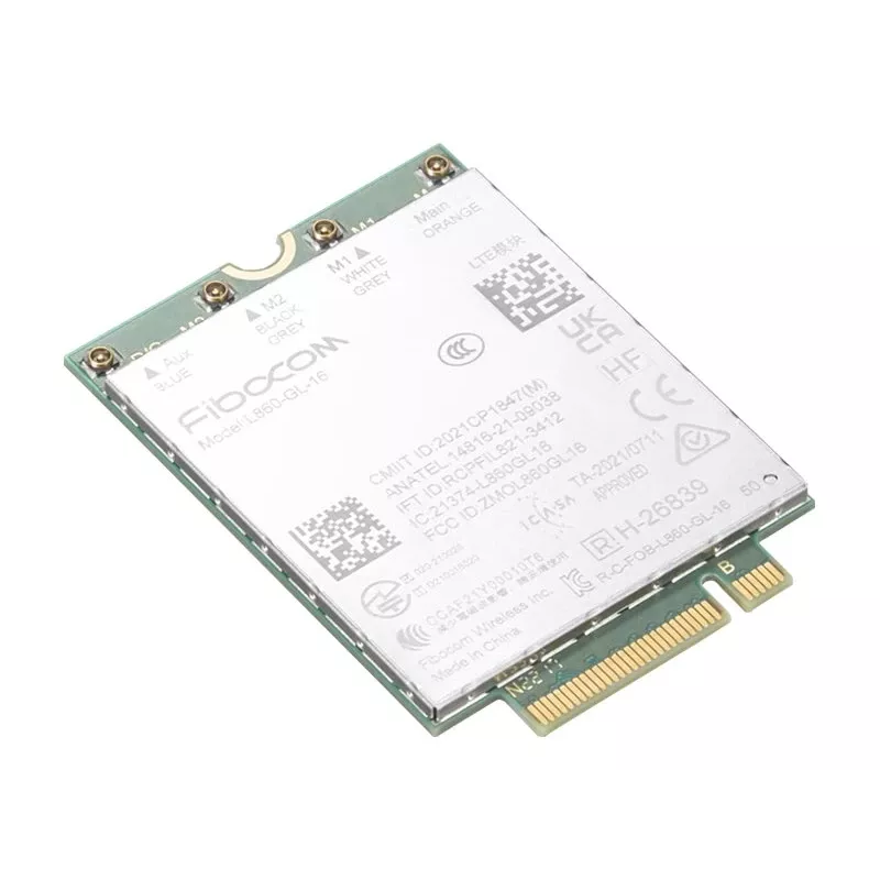 Lenovo 4XC1K20992 tinklo plokštė Vidinė WWAN 1000 Mbit/s