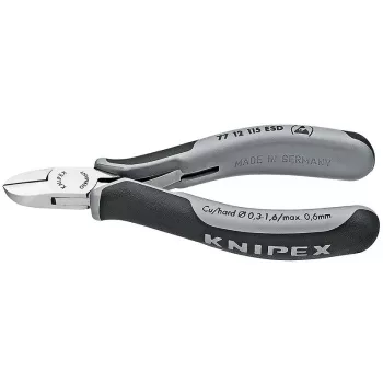 Diagonalinės žnyplės Knipex 77 12 115 ESD