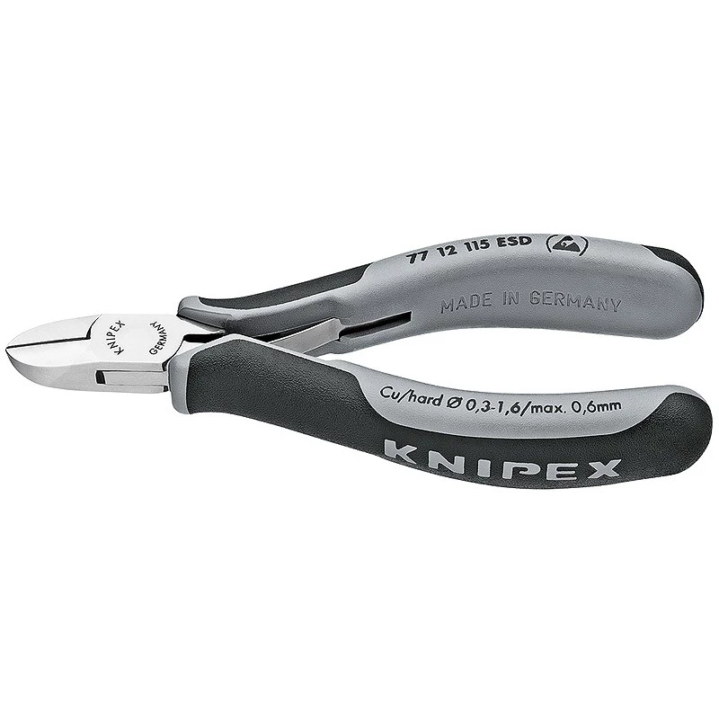 Diagonalinės žnyplės Knipex 77 12 115 ESD
