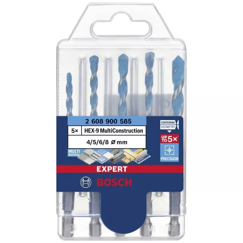 Bosch 2 608 900 585 grąžtų rinkinys 5 vnt.