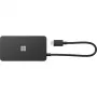 Microsoft USB-C Travel Hub – prijungimo stotelė – USB-C – VGA, HDMI – 1GbE (161-00002)