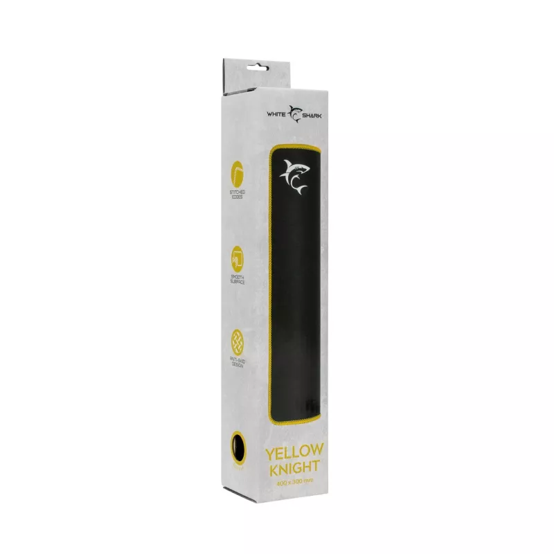 Pelės kilimėlis White Shark GMP-2105 Geltona Knight 400x300mm