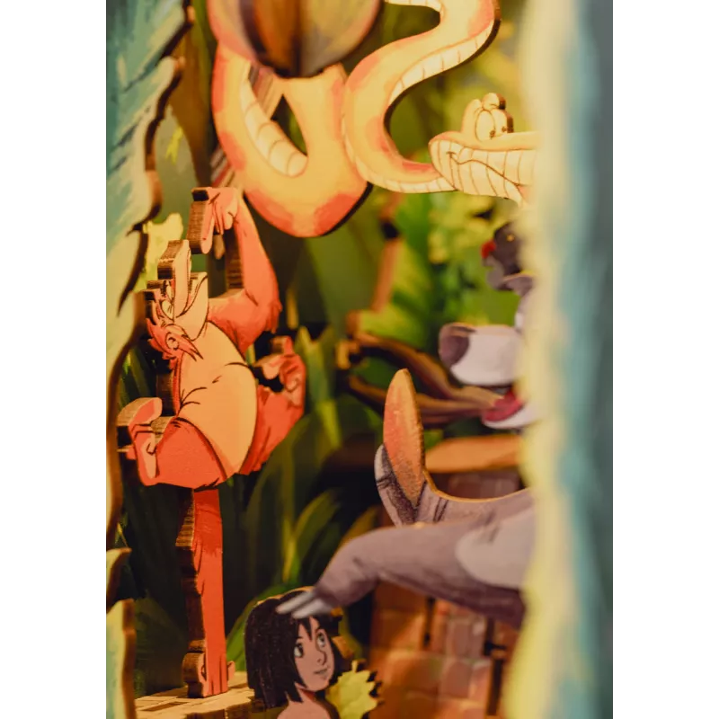 Plastikinis modelio rinkinys REVELL Disney The Jungle Book Tiny Adventures 00535 – užsegami figūrėlės, kolekcininkų ekspozicija