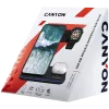 Canyon belaidžio įkrovimo stotelė 3in1 QI, skirta Apple 15W, juoda, mažmeninė prekyba