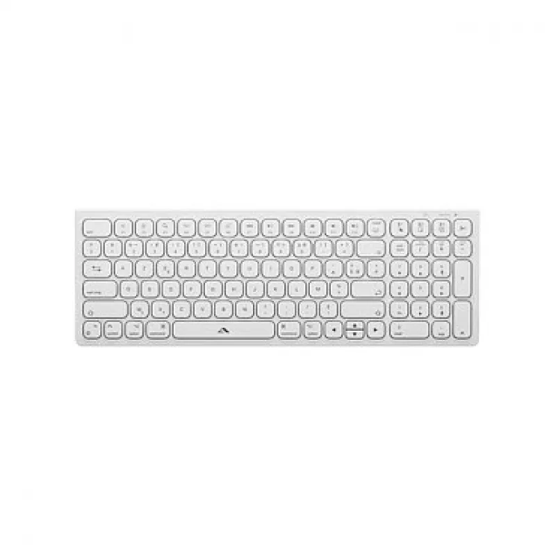 Alogic Echelon Compact USB-C BT klaviatūra German+ pelė White - Klaviatūra - USB Type C - Klaviatūra - USB Type C