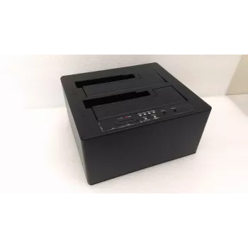 IŠPARDUOTA. IŠPARDUOTA. Raidsonic Icy Box | IB-121CL-C31 CloneStation, skirta 2x HDD/SSD su USB 3.1 (Gen 2) Type-C | NAUDOTA, ATNAUJINTA, BE ORIGINALIOS PAKUOTĖS IR INSTRUKCIJŲ