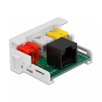 DeLOCK Easy 45 modulis 3 x RCA jungtis prie RJ45 lizdo 22,5 x 45 mm