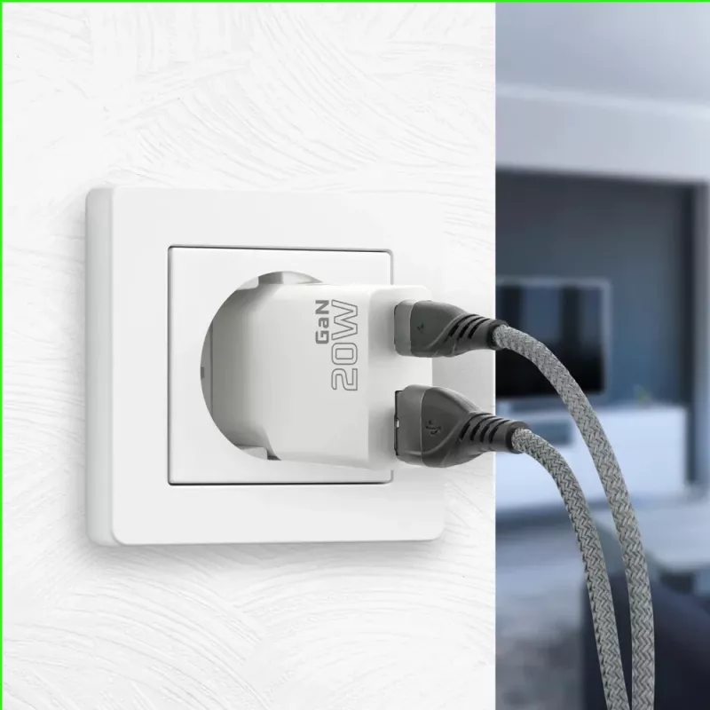Įkroviklis SUPER SLIM QC 3.0 SC-340Q