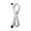 CableMod Universal Pro ModMesh 16 kontaktų į 16 kontaktų įmovinis kabelis StealthSense, 60 cm, baltas