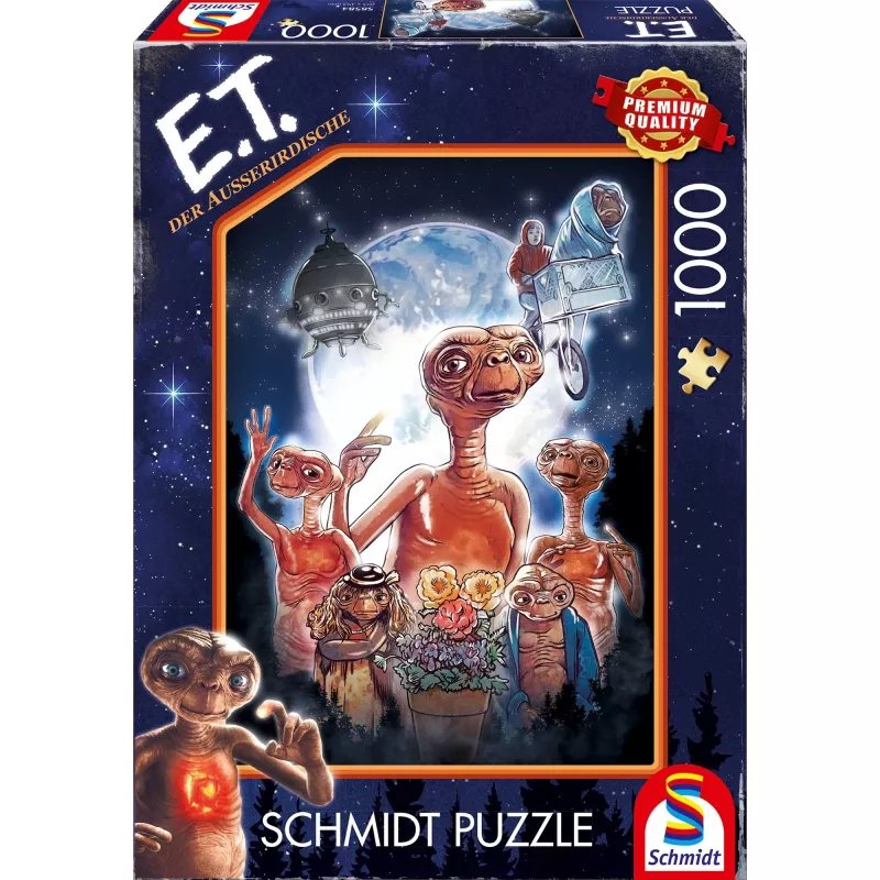 E.T. The Alien - ateivio nuotykis, 1000 dalių dėlionė
