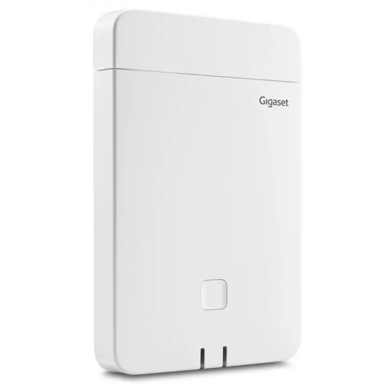 DECT bazinė stotis Gigaset N770 IP Pro — 120 kanalų, HTTPS/SIPS/SRTP/SSL/TLS, patalpoje 50 m, lauke 300 m, balta