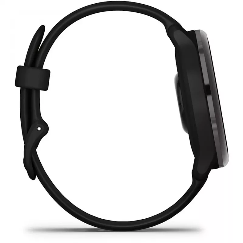 Garmin vívoactive 6 3,05 cm (1,2) AMOLED 42 mm Skaitmeninis 390 x 390 pikselių Liečiamas ekranas Juodas Wi-Fi GPS (palydovas)