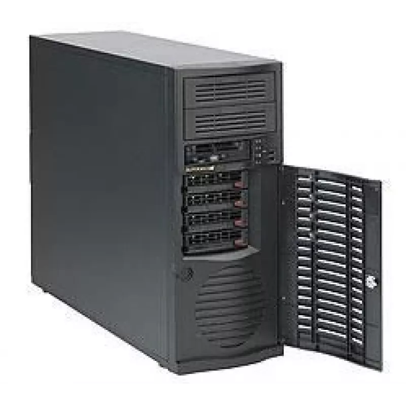 Serverio korpusas Supermicro SuperChassis 733TQ-668B Midi Tower juodas