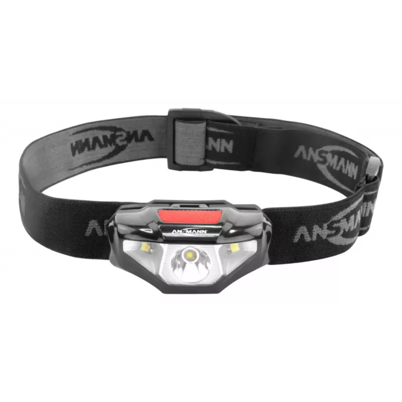 Ansmann HD70B - Galvos apšvietimo žibintuvėlis - Juodas - akrilnitrilo butadieno stirenas (ABS) - Plastikas - IP44 - LED - 1 lemputė