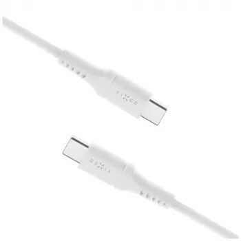 Fixed skysto silikono laidas FIXDLS-CC12-WH 60W baltas USB duomenų laidas