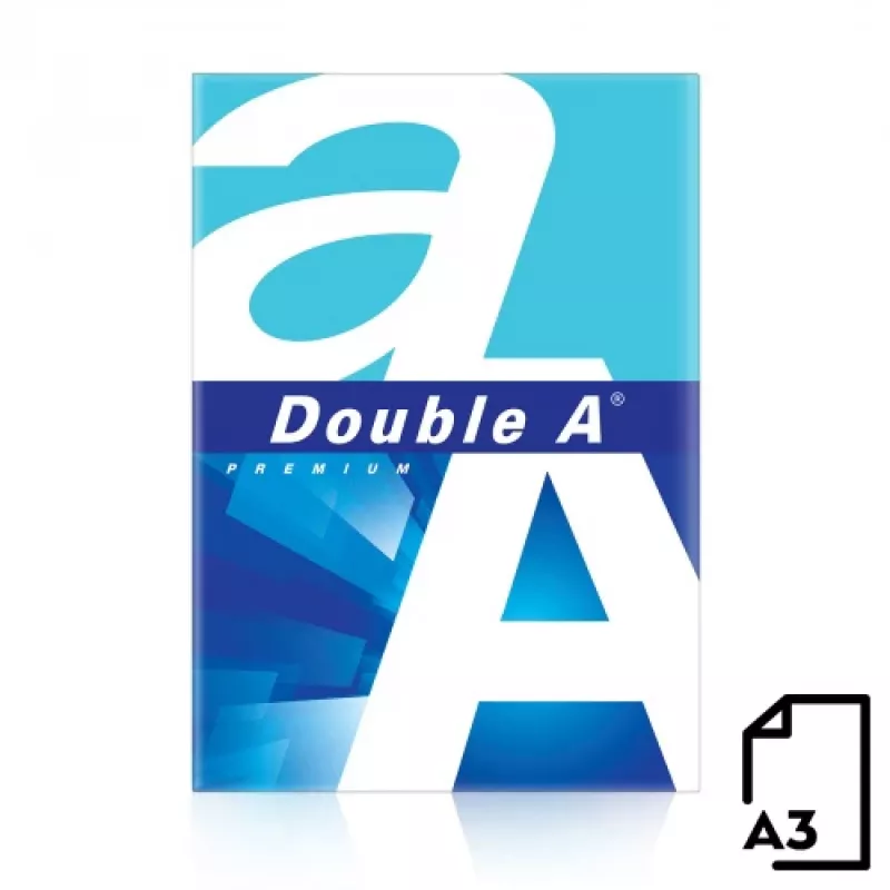 Popierius Double A (A kategorija), A3, 80g, 500 lapų
