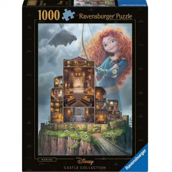 Dėlionė Ravensburger Disney Castles Merida 1000 dalių