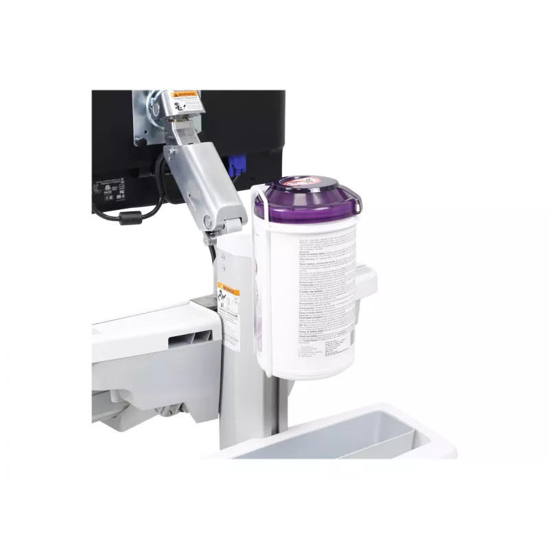 Ergotron T-Slot servetėlių laikiklis, baltas