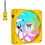 Thermaltake CT120 EX Reverse ARGB 120mm korpuso ventiliatorius 3 vnt. rinkinys Geltona