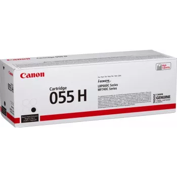Canon 055H dažų kasetė 1 vnt. Originali Juoda