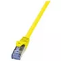 Logilink CQ3087S Ethernet Patch Cable Geltona
