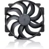 Noctua NF-A14x25r G2 PWM chromax.Juoda 140 mm ventiliatorius