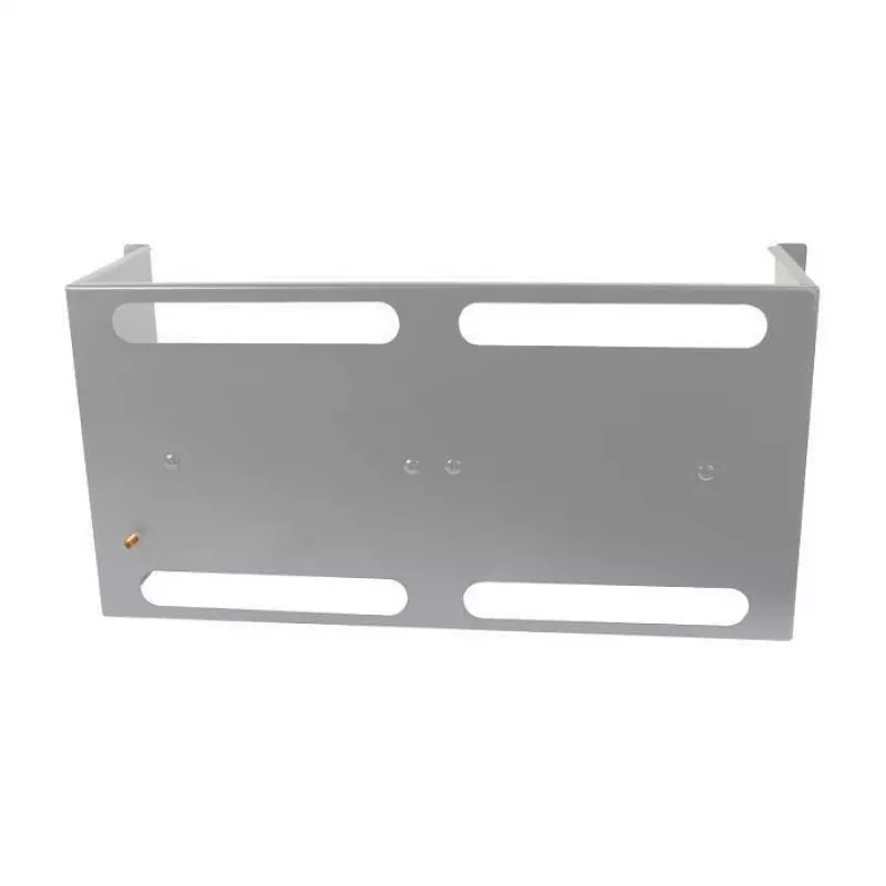 ALLNET įrenginio laikiklis DIN bėgiui / DIN bėgių įrenginiams T150mm/5HE šviesiai pilkas priekinis montavimas