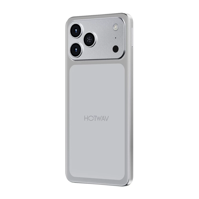 Išmanusis telefonas HOTWAV A17 Pro Max sidabrinis — HOTWAV A17 Pro Max