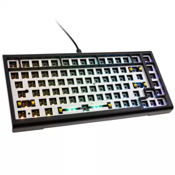 Ducky Tinker 75 klaviatūra, skirta žaidimams, USB, JAV anglų k., juoda