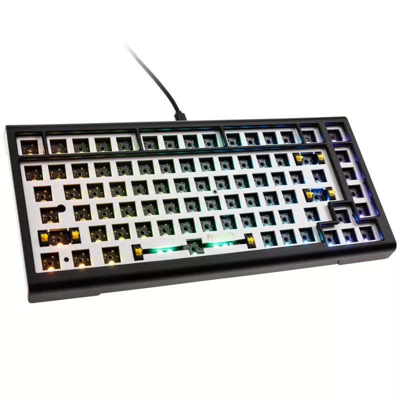 Ducky Tinker 75 klaviatūra, skirta žaidimams, USB, JAV anglų k., juoda