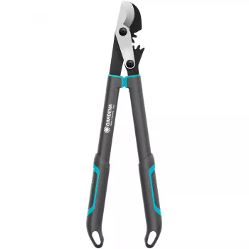 Genėjimo žirklės GARDENA EnergyCut Pro S, 60 cm rankena, pilka/turkio spalvų