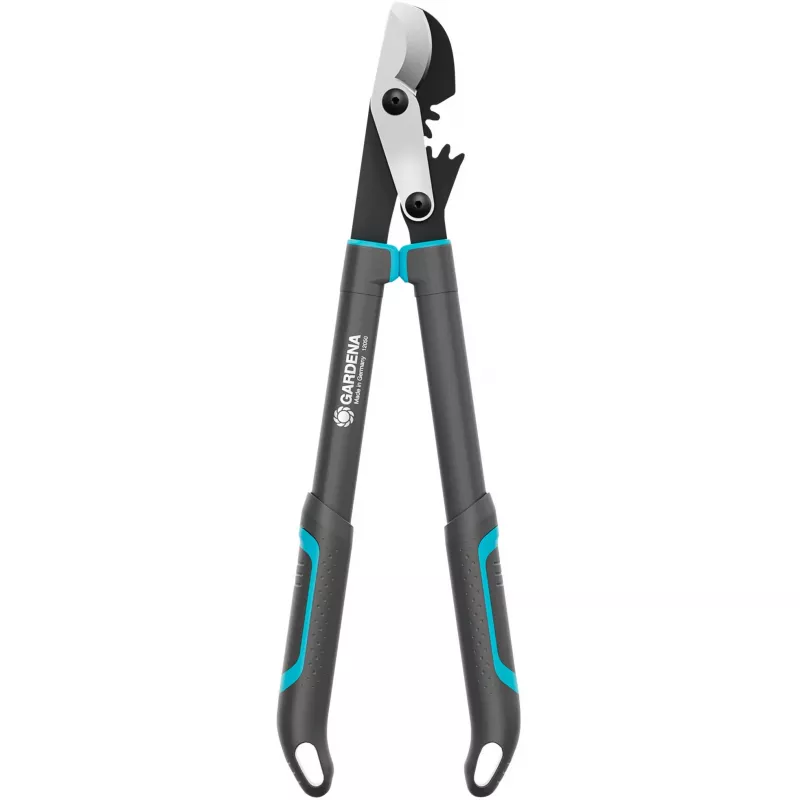Genėjimo žirklės GARDENA EnergyCut Pro S, 60 cm rankena, pilka/turkio spalvų