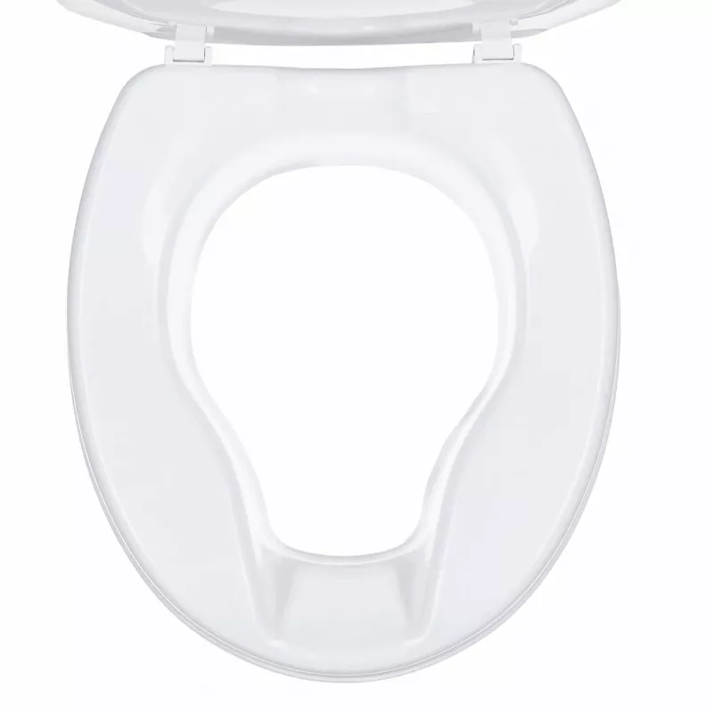 Pakeliamo tualeto sėdynės priedas ActionMed NT15AM — prailginimas, 15 cm aukštis, polipropilenas, užrakinamas, maks. apkrova 180 kg, vidinė anga 210×268 mm, plotis 360 mm