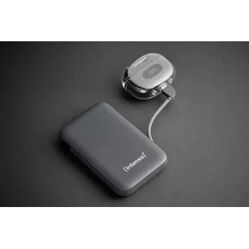 Išorinė baterija USB 10000MAH/PILKA S10000 7333034 Intenso