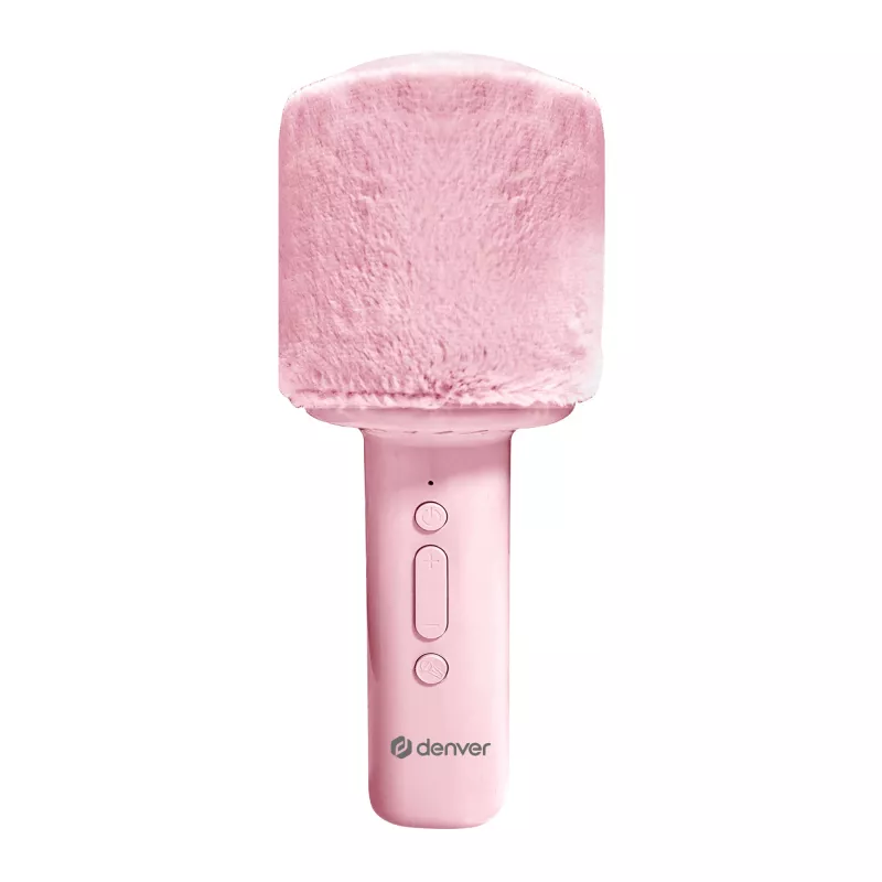 Mikrofonas Denver KMS-30 Pink BT garsiakalbis-mikrofonas karaoke