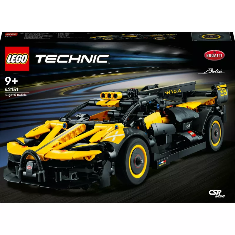 LEGO Technic: Bugatti Bolide modelio automobilio žaislo konstravimo rinkinys (42151)