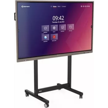 TV laikiklis Kindermann 4004000200 2,18 m 100 kg juodas