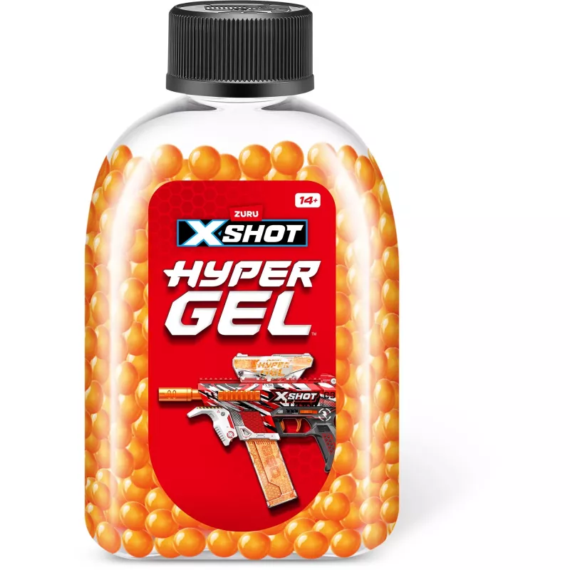 Žaislinis blasteris XSHOT HYPER GEL 36728 — įvairiaspalvis, svoris 350,3 g, amžius 14+