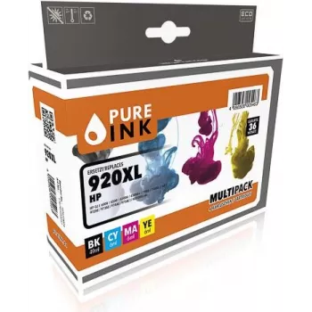 Pure Ink HP920MP4 spausdintuvo eksploatacinė medžiaga, juoda