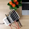 Įkrovimo stotelė Unitek Y-2190A — 10× USB prievadų (8×USB2.0 + 2×USB3.2 Gen1), belaidis įkrovimas, 96W bendra galia