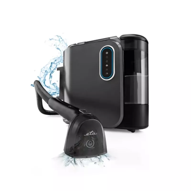 ETA | Universalus garinis valytuvas | ETA721490000 Steam&Clean | Dulkių siurblys | 2000 W | Juoda | Vandens bako talpa 1,3 l