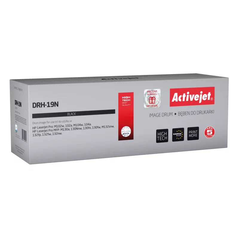 Activejet DRH-19N būgnas (pakaitalas HP 19A CF219A; Supreme; 12000 puslapių; juodas)