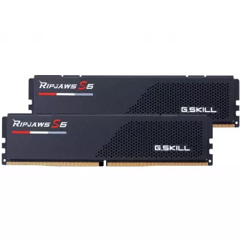 DIMM 32 GB DDR5-6800 (2x 16 GB) Dual-Kit, Arbeitsspeicher schwarz, F5-6800J3445G16GX2-RS5K, Ripjaws S5, INTEL XMP