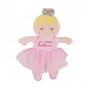 Kūdikių barškutis TULILO Rattle Doll Lily, minkštas lėlės formos rankų barškutis kūdikiams