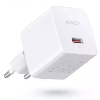 Mini tinklo įkroviklis PA-Y20S Baltas 1xUSB-C 20W PD Power Delivery