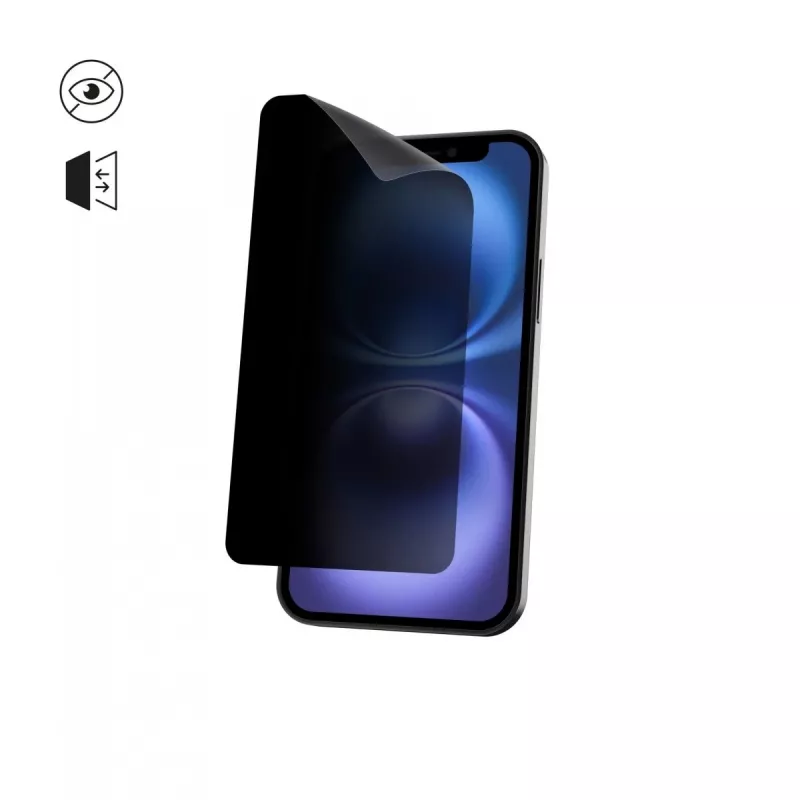 Ekrano / galinio dangtelio privatumo apsauginė plėvelė DICOTA D80541-4AD, skirta Apple iPhone 17 Air, PET, apsauga nuo mėlynos šviesos ir įbrėžimų, 1 vnt.