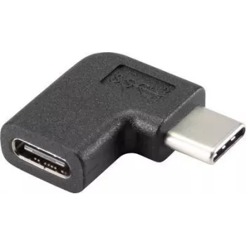 Renkforce USB 3.1 (Gen 2) adapteris [1x USB-C™ kištukas - 1x USB-C™ lizdas] 90° kampu į dešinę (RF-4410232)