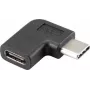 Renkforce USB 3.1 (Gen 2) adapteris [1x USB-C™ kištukas - 1x USB-C™ lizdas] 90° kampu į dešinę (RF-4410232)