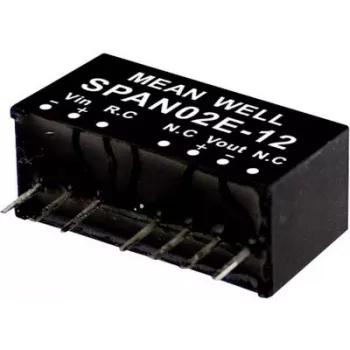 maitinimo adapteris Mean Well SPAN02C-05 2 W išėjimo galia 5 V įėjimo įtampa 36–75 V RoHS