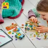 LEGO Friends paplūdimio kokteilių kiosko vaikų žaidimų maisto rinkinys, dovanojimo idėja mergaitėms ir berniukams nuo 6 metų, su 2 mini lėlytėmis, vėžliuko figūrėle ir